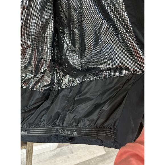 Columbia Mens Iceline Ridge Ski Snow Sport Omni-Heat Puffer Jacket Black XL - Picture 10 of 12